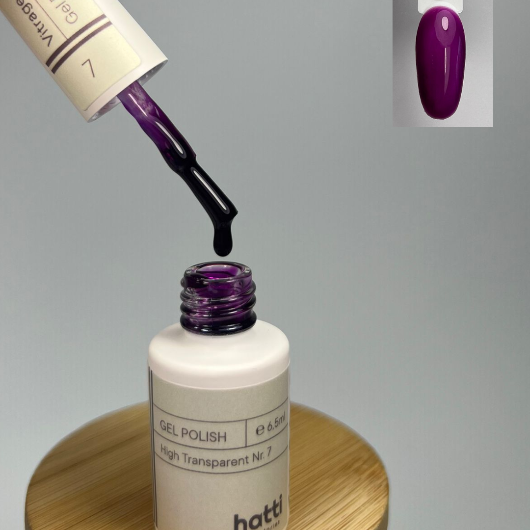HIgh Transparent Glass gel polish N7