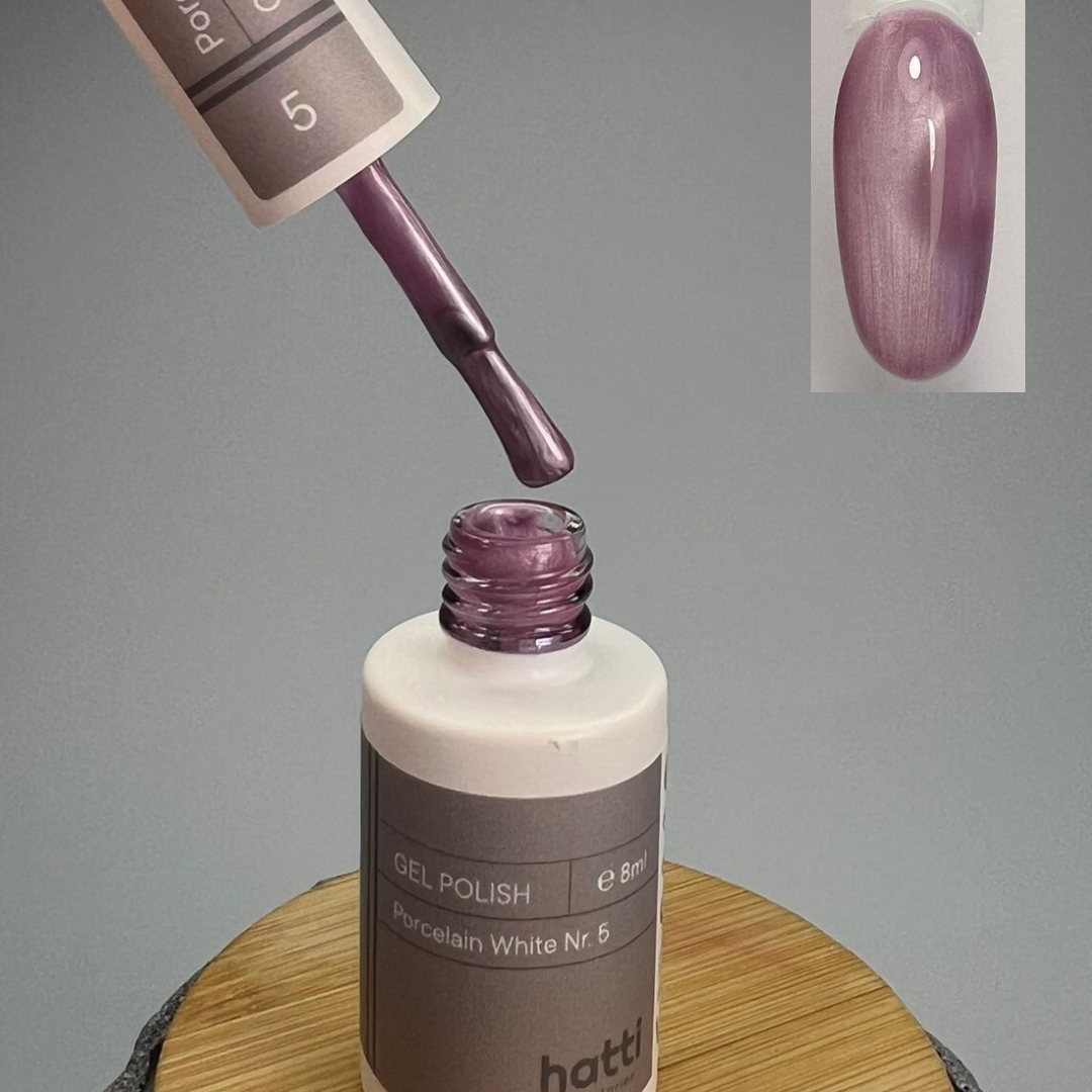 Porcelain White cat eye gel polish N5/8ml