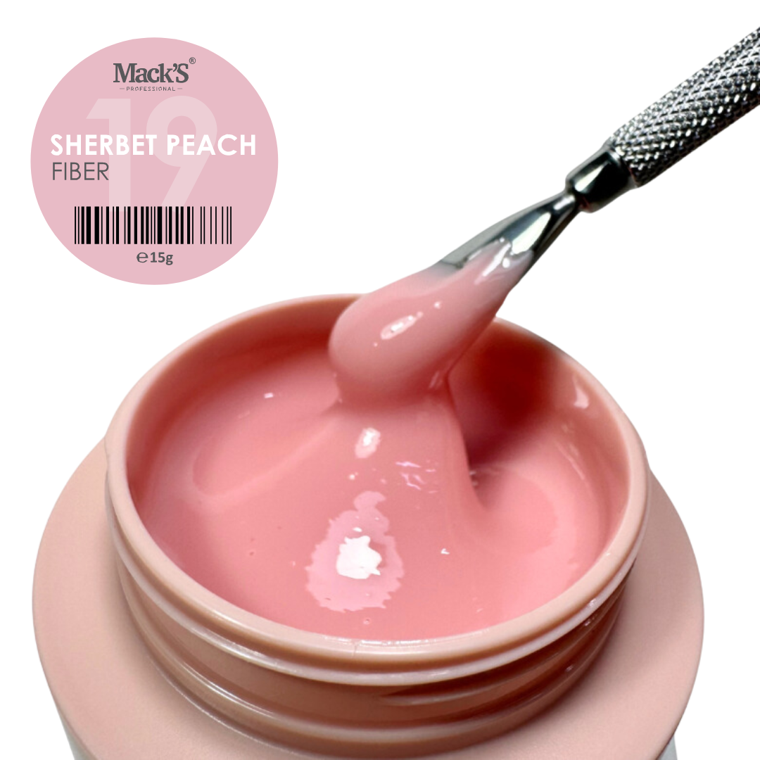 Fiber Sherbet Peach 19 /15g