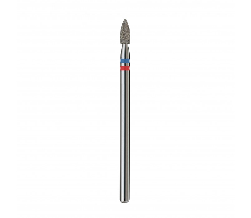 #147 Capat de Freza /Con varf rotungit/Albastru+Rosu/25