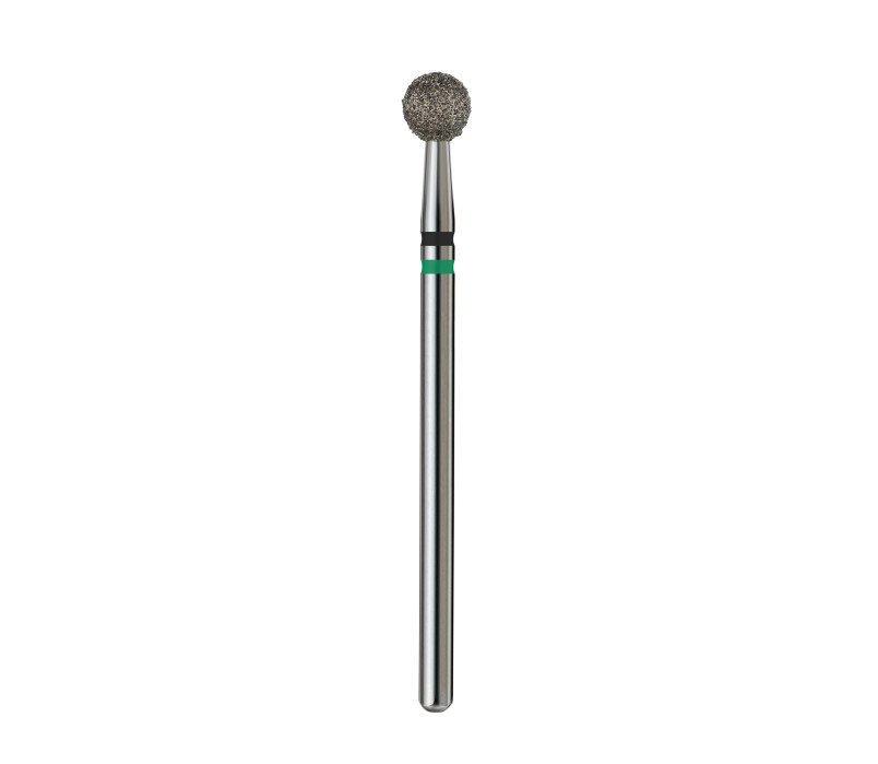 #119 Cap de freza/Bila/Negru+Verde D45