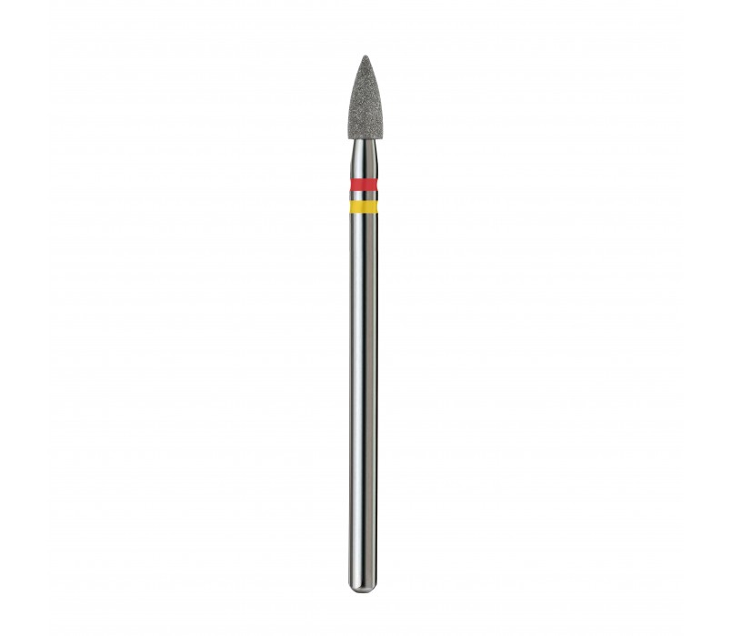 #149 Capat de Freza /Con varf rotungit/Galben+Rosu/30