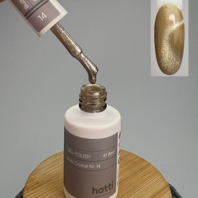 Bulb Crystal Cat eye Gel Polish N14/8gr