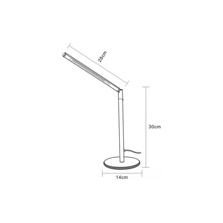 Lampa de birou White 300x280x140mm