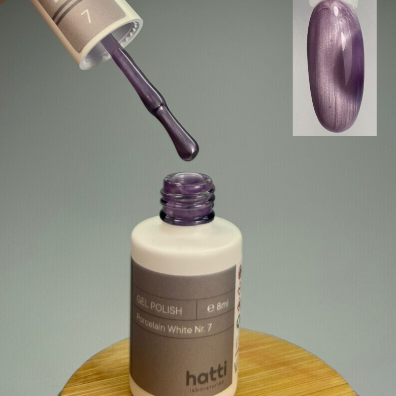 Porcelain White cat eye gel polish N7/8ml
