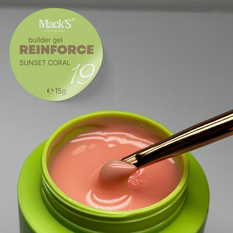 Reinforce Builder Gel Sunset Coral 19/15g