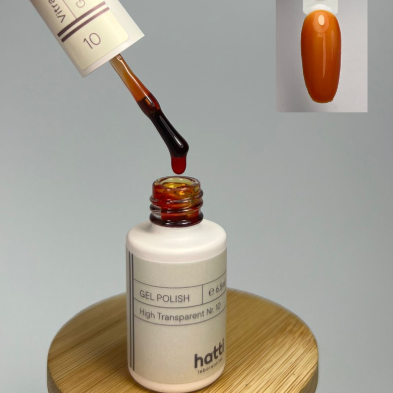 HIgh Transparent Glass gel polish N10