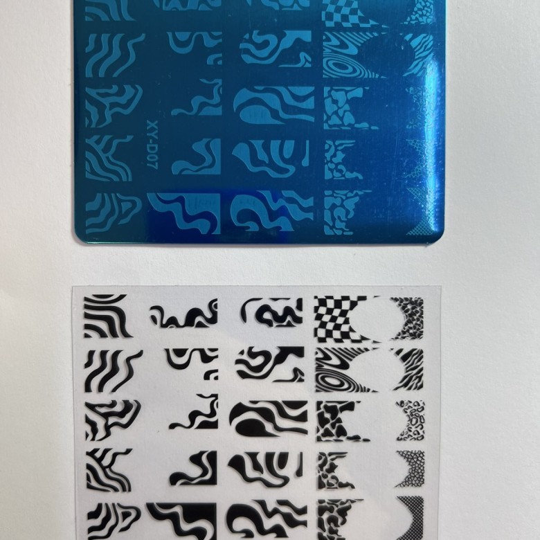 Stamping plate XY-D07