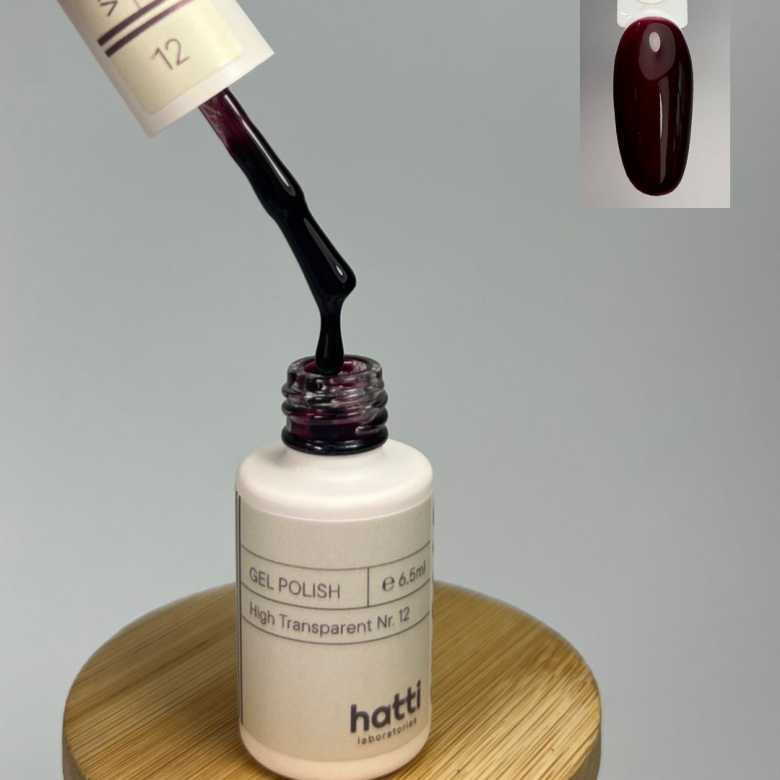 HIgh Transparent Glass gel polish N12