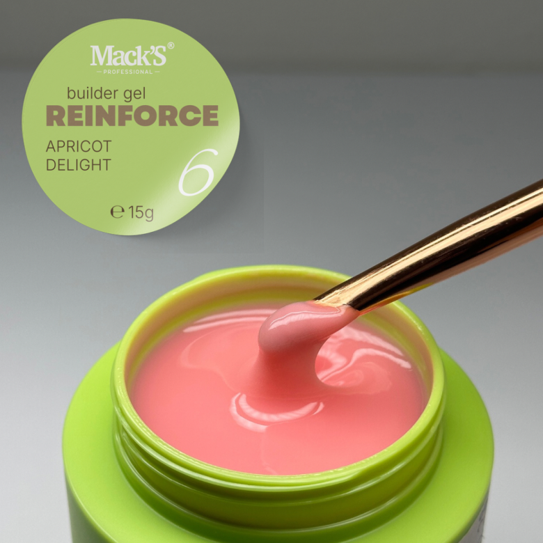 Reinforce Builder Gel Apricot Delight 6/15g