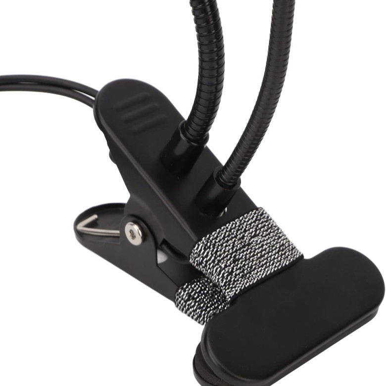 Lampa de birou cu clema Black +lampa de unghii