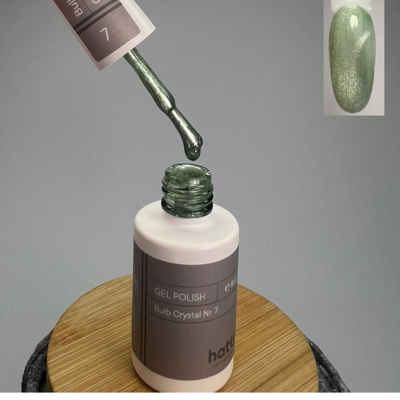 Bulb Crystal Cat eye Gel Polish N7/8gr