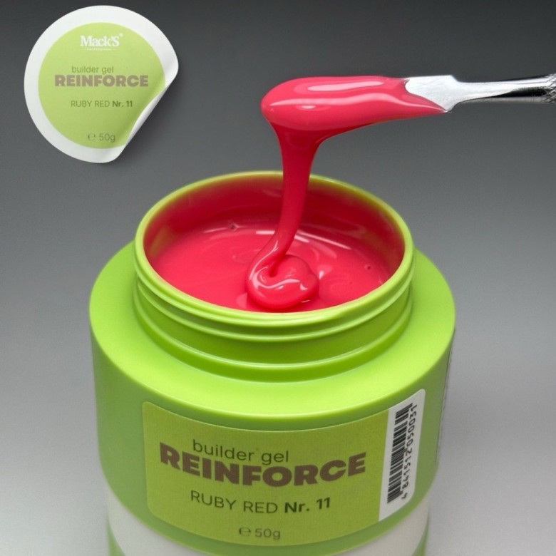 Reinforce Builder Gel Ruby Red 11/50g