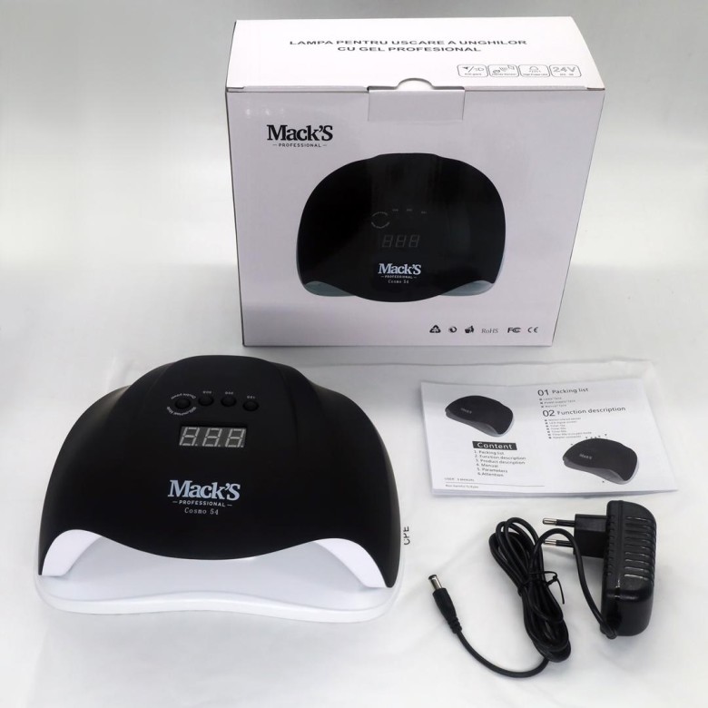 Lampa Cosmo Black 54 W