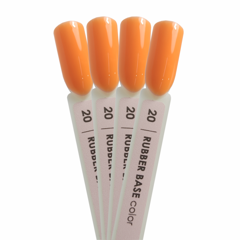 20 Color Rubber Base