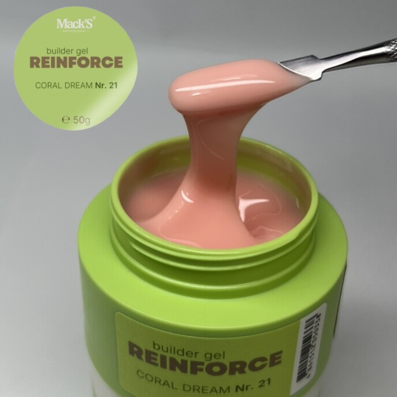 Reinforce Builder Gel Coral Dream 21/50g