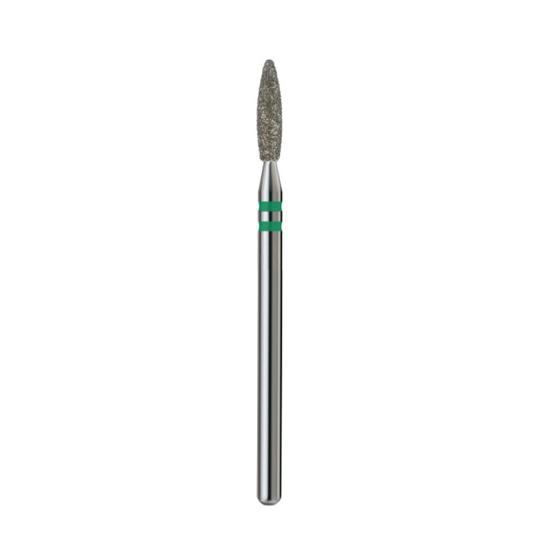 #123 Capat de freza /Flacara ascutita /Verde D25