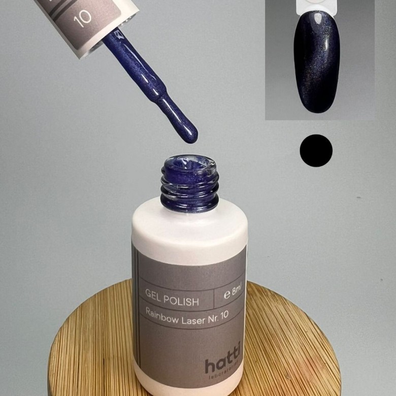 Rainbow Laser Cat Eyes Gel # 10