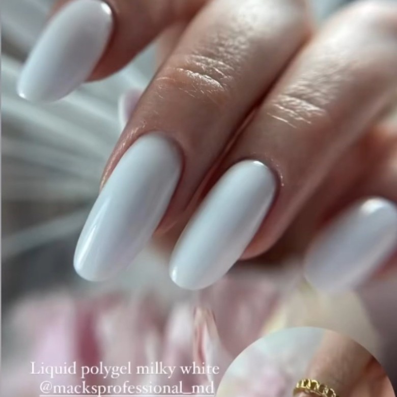 Liquid Polygel / Milky White 15/15ml