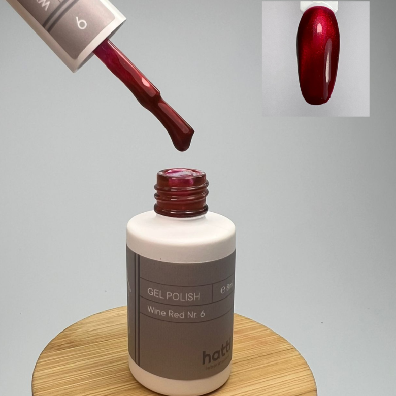 Wine Red Cat Eye Gel Polish N6/8ml