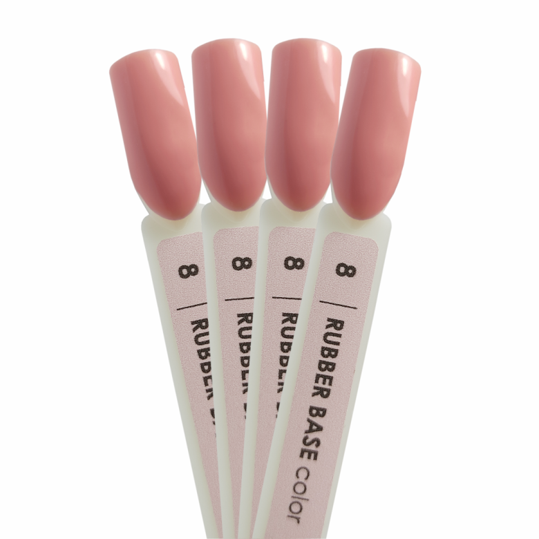 8 Color Rubber Base