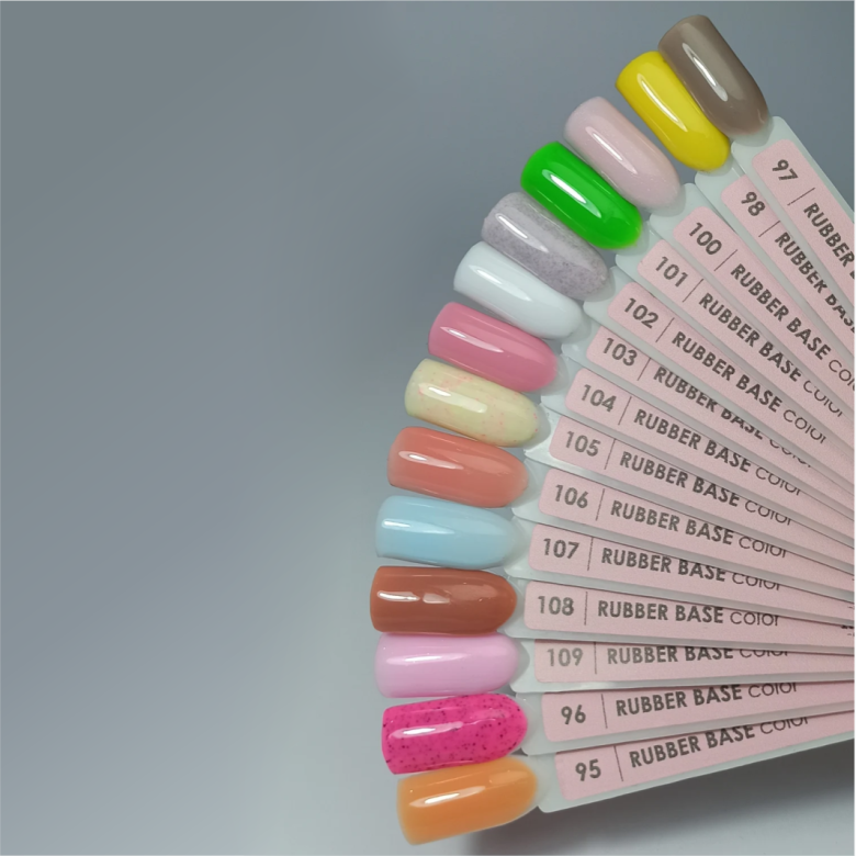 98 Color Rubber Base