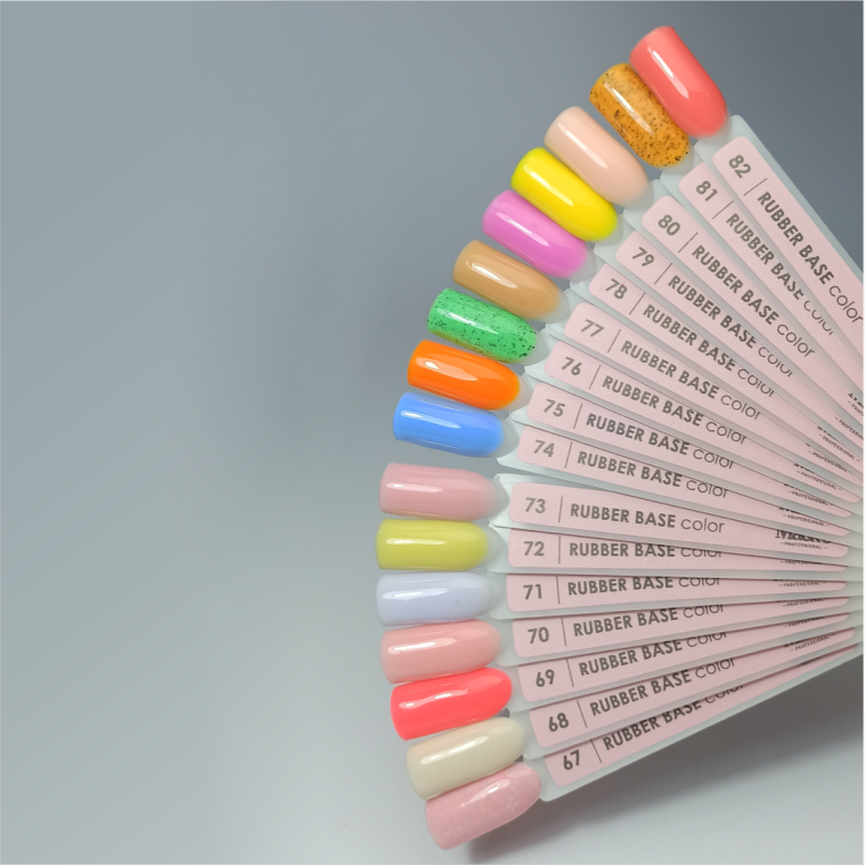 81 Color Rubber Base