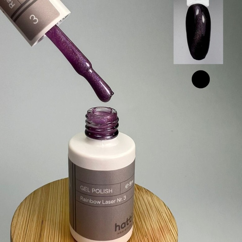 Rainbow Laser Cat Eyes Gel # 3