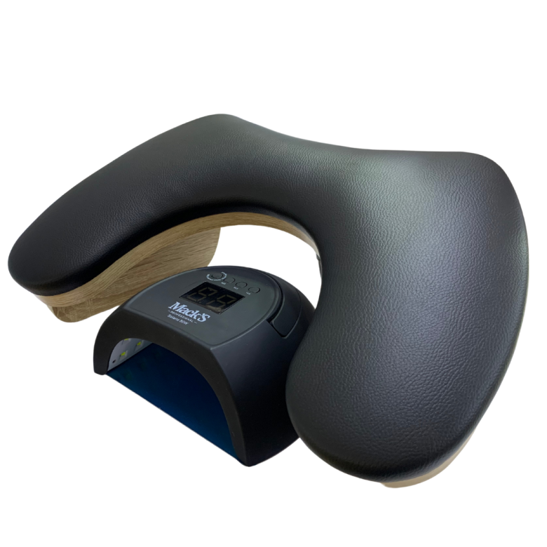 Suport mână semiluna pal laminat black