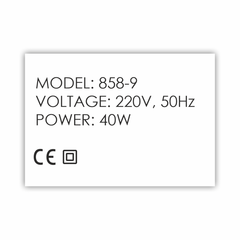 Aspirator FM-SM858-9 Yellow 40W