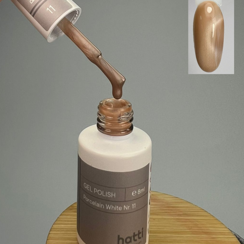 Porcelain White cat eye gel polish N11/8ml