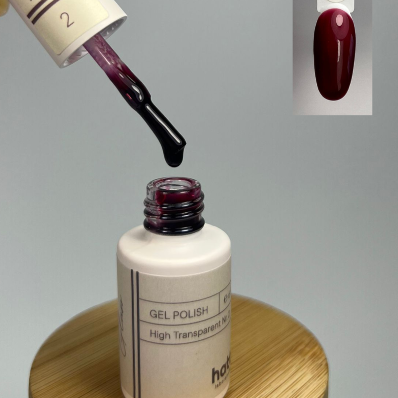 HIgh Transparent Glass gel polish N2