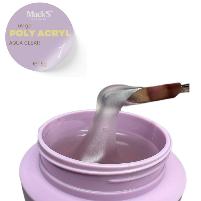 1.Aqua Clear Polyacryl 15g