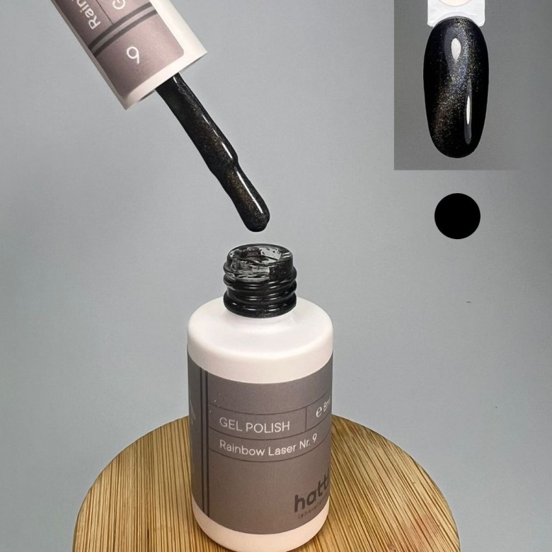 Rainbow Laser Cat Eyes Gel # 9