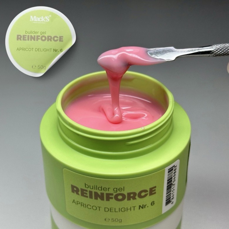 Reinforce Builder Gel Apricot Delight 6/50g