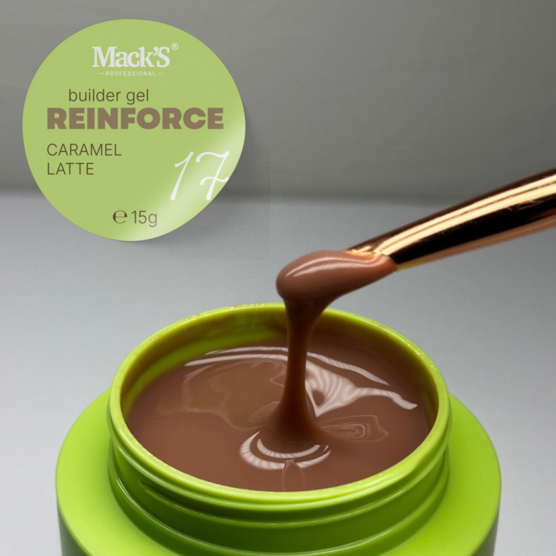 Reinforce Builder Gel Caramel Latte 17/15g