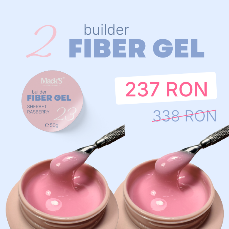 2X Fiber Sherbet Rasberry 23 /50g.