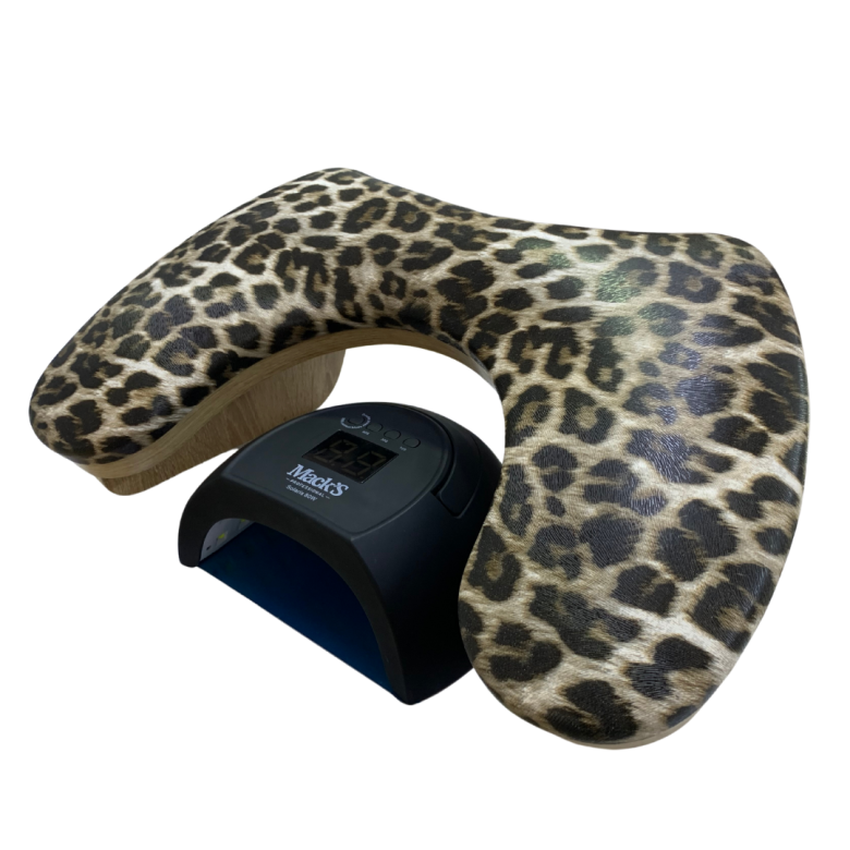 Suport mână semilună pal laminat leopard