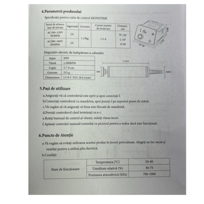 Pila Electrică Monstrik /50W