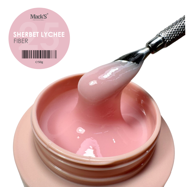 Fiber Sherbet Lychee 25 /50g