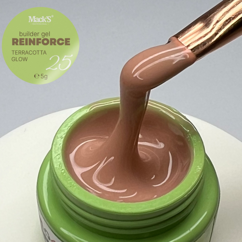 Reinforce Builder Gel Terracotta Glow 25/5g