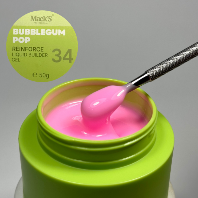 34 Reinforce Bubblegum Pop 15g