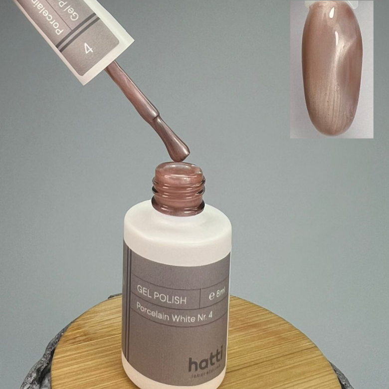Porcelain White cat eye gel polish N4/8ml