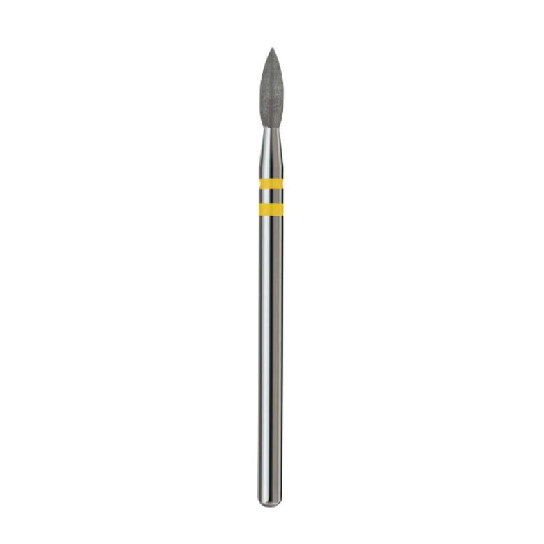 #125 Capat de Freza /Flacara ascutita /Galben D25