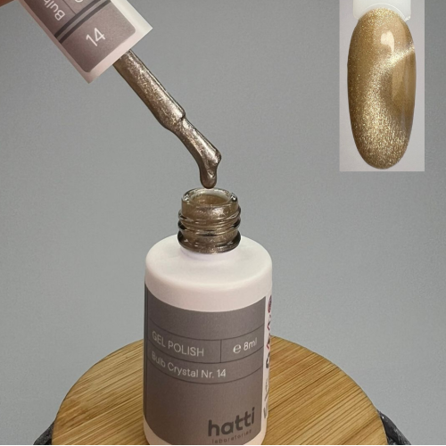 Bulb Crystal Cat eye Gel Polish N14/8gr