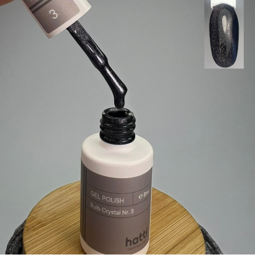 Bulb Crystal Cat eye Gel Polish N3/8gr