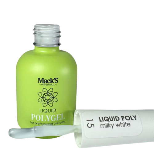 Liquid Polygel / Milky White 15/15ml