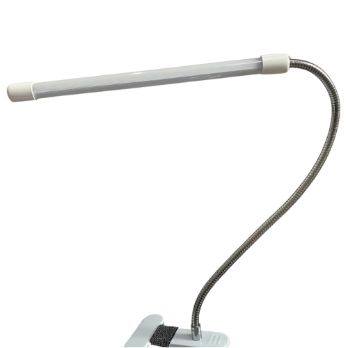 Lampa de birou cu clema White (390x245x18mm)