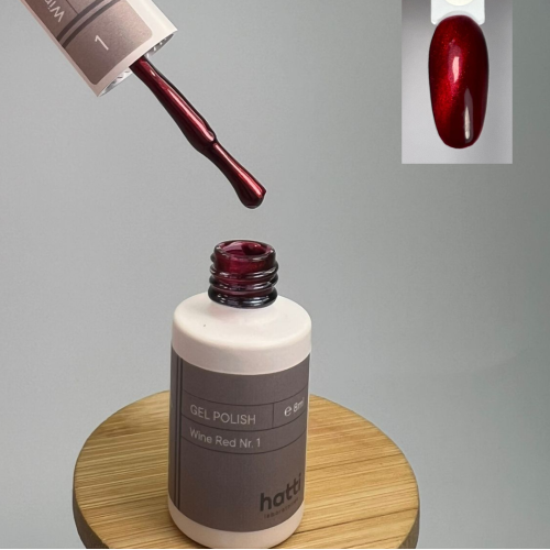 Wine Red Cat Eye Gel Polish N1/8ml