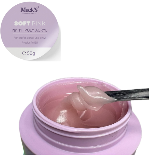 11.Soft Pink Polyacryl 50g